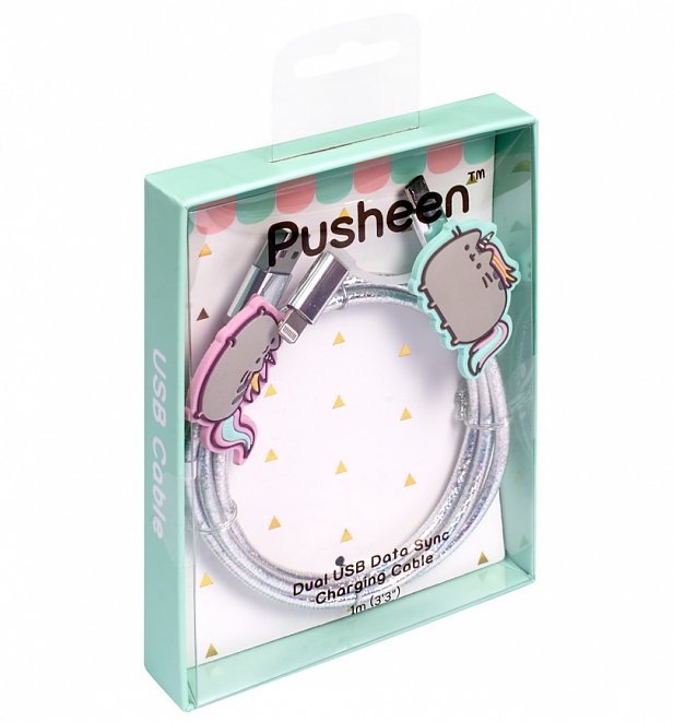 Pusheen Unicorn USB Phone Charging Cable Pusheen Unicorn USB Phone Charging Cable
