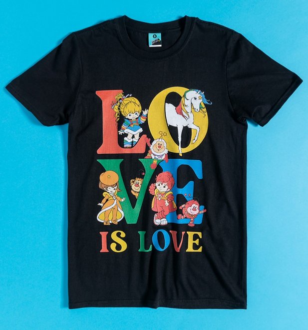 Rainbow Brite Love Is Love Pride Charity T-Shirt
