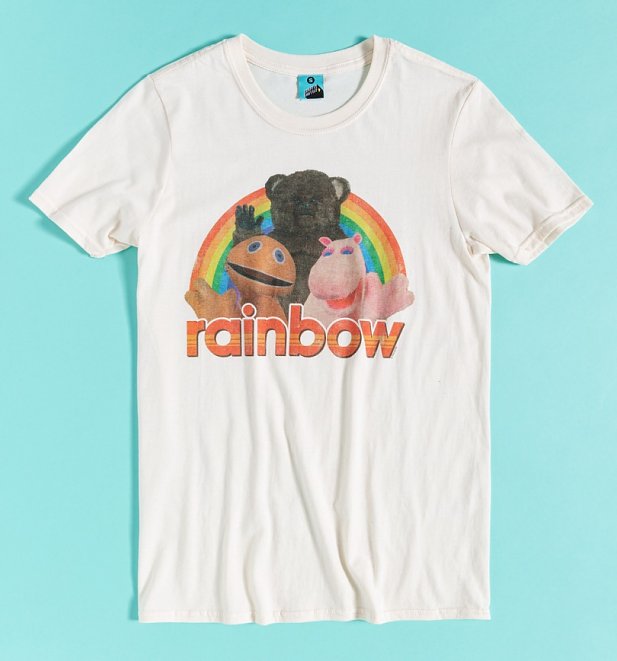 Rainbow Ecru T-Shirt