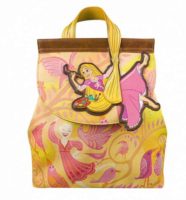 Rapunzel Painting Disney Tangled Backpack from Danielle Nicole Rapunzel Painting Disney Tangled Backpack from Danielle Nicole