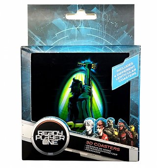 Ready Player One Set Of Four 3D Coasters Ready Player One Set Of Four 3D Coasters