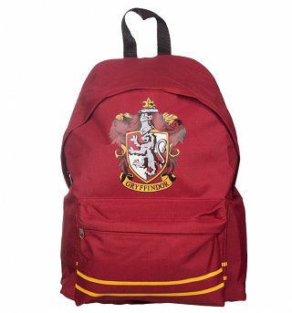 Red Harry Potter Gryffindor Backpack Red Harry Potter Gryffindor Backpack