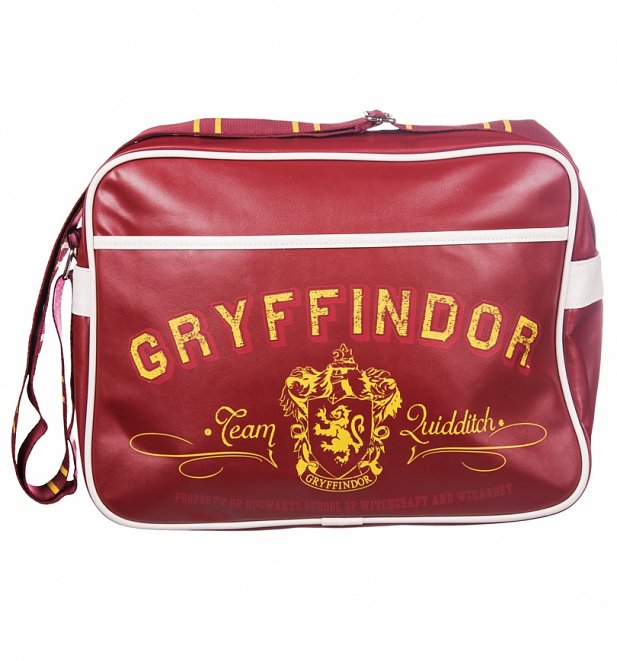 Red Harry Potter Gryffindor Messenger Bag