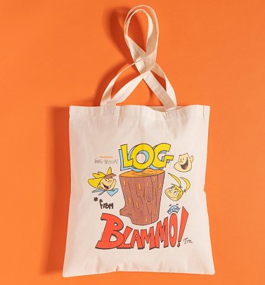 Ren And Stimpy Log Tote Bag Ren And Stimpy Log Tote Bag