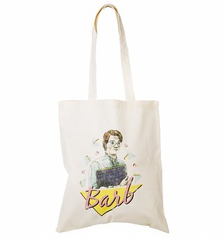 Retro Barb Stranger Things Inspired Tote Bag Retro Barb Stranger Things Inspired Tote Bag