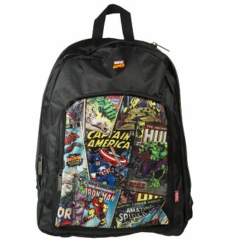 Retro Marvel Comics Student Backpack Retro Marvel Comics Student Backpack