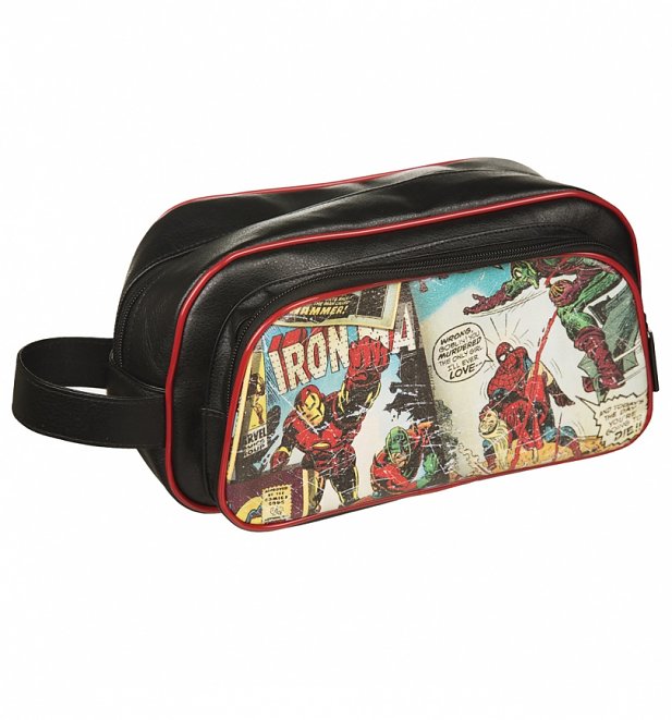 Retro Marvel Comics Wash Bag Retro Marvel Comics Wash Bag