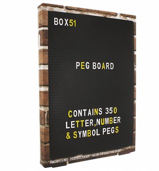 Retro Peg Board Retro Peg Board