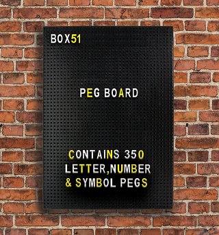 Retro Peg Board Retro Peg Board
