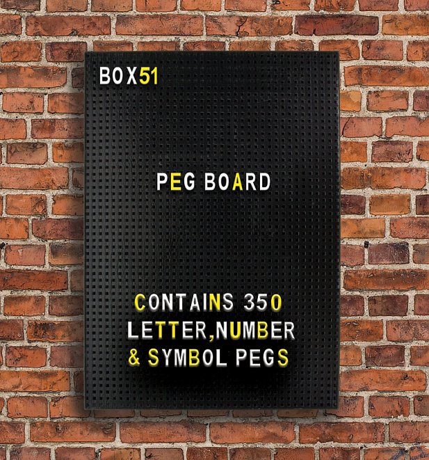 Retro Peg Board Retro Peg Board
