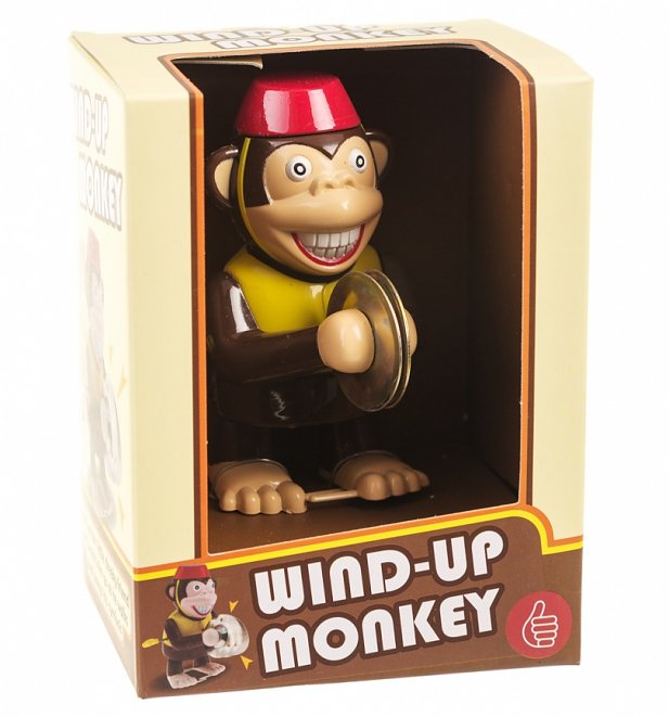 Retro Wind Up Monkey