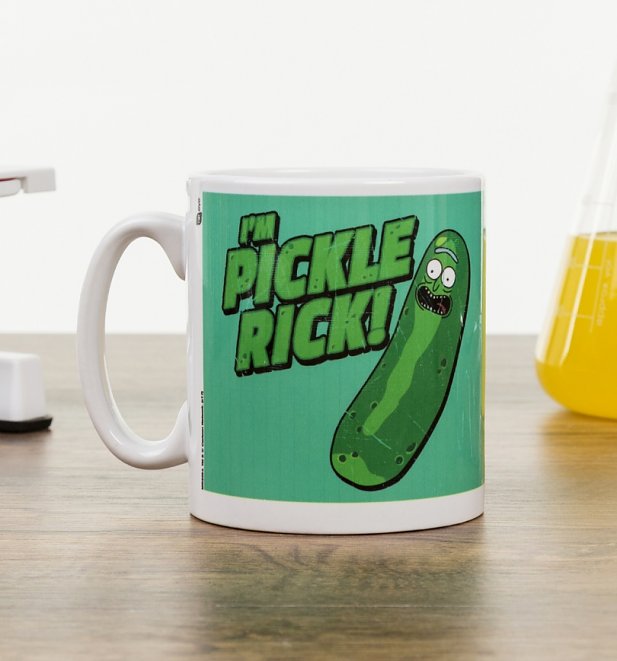 Rick and Morty Pickle Rick Mug