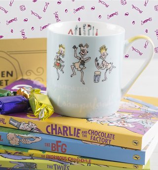 Roald Dahl Charlie And The Chocolate Factory Boxed China Mug Roald Dahl Charlie And The Chocolate Factory Boxed China Mug