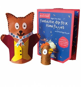 Roald Dahl Make Your Own Fantastic Mr Fox Hand Puppet Set Roald Dahl Make Your Own Fantastic Mr Fox Hand Puppet Set
