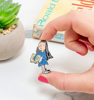 Roald Dahl Matilda Enamel Pin Roald Dahl Matilda Enamel Pin