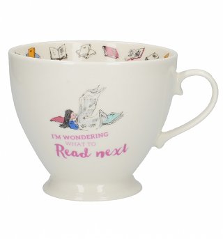 Roald Dahl Matilda What To Read Next Footed China Mug Roald Dahl Matilda What To Read Next Footed China Mug