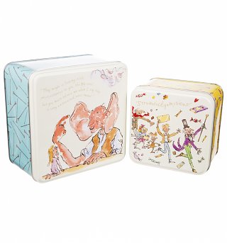 Roald Dahl Set Of 2 Nested Tins Roald Dahl Set Of 2 Nested Tins