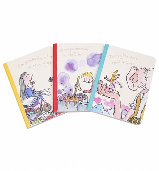 Roald Dahl Set Of Three Mini Notebooks Roald Dahl Set Of Three Mini Notebooks