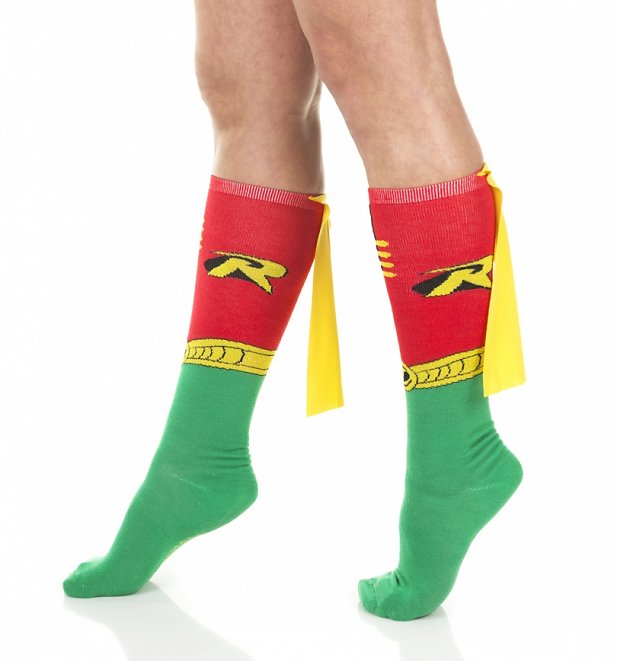 Robin Knee High Socks with Cape