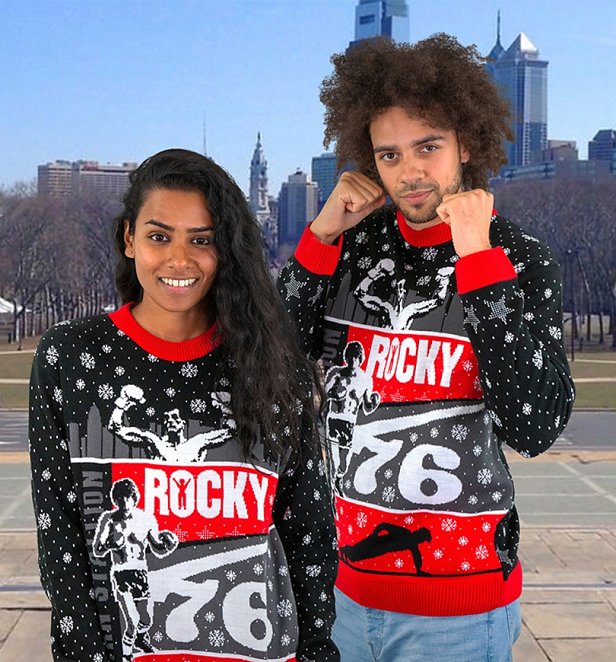 Rocky Knitted Christmas Jumper Rocky Knitted Christmas Jumper