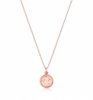 Rose Gold Plated Mickey Mouse Pendant Necklace from Disney by Couture Kingdom Rose Gold Plated Mickey Mouse Pendant Necklace from Disney by Couture Kingdom