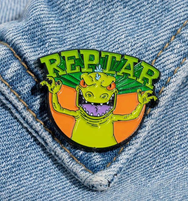 Rugrats Reptar Pin Badge Rugrats Reptar Pin Badge