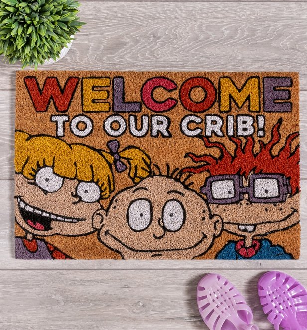 Rugrats Welcome To My Crib Door Mat