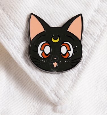Sailor Moon Luna Enamel Pin Badge
