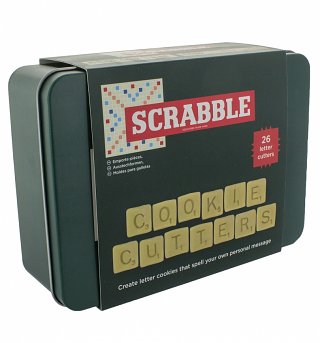 Scrabble Cookie Cutters Scrabble Cookie Cutters