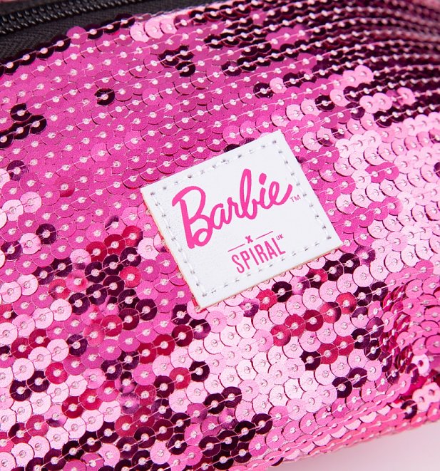Sequin Pink Barbie Bum Bag from Spiral Sequin Pink Barbie Bum Bag from Spiral