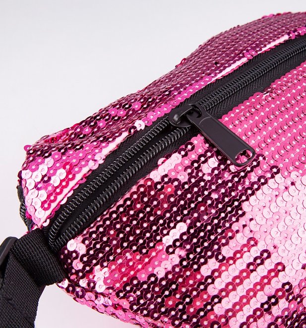 Sequin Pink Barbie Bum Bag from Spiral Sequin Pink Barbie Bum Bag from Spiral