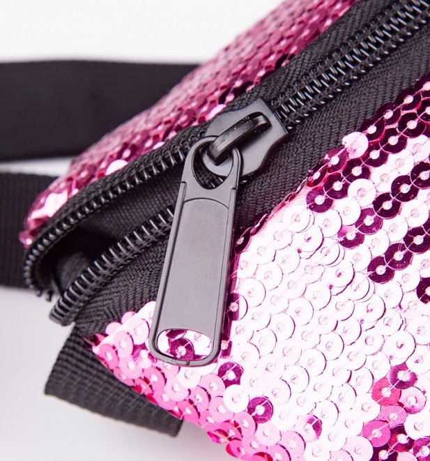 Sequin Pink Barbie Bum Bag from Spiral Sequin Pink Barbie Bum Bag from Spiral