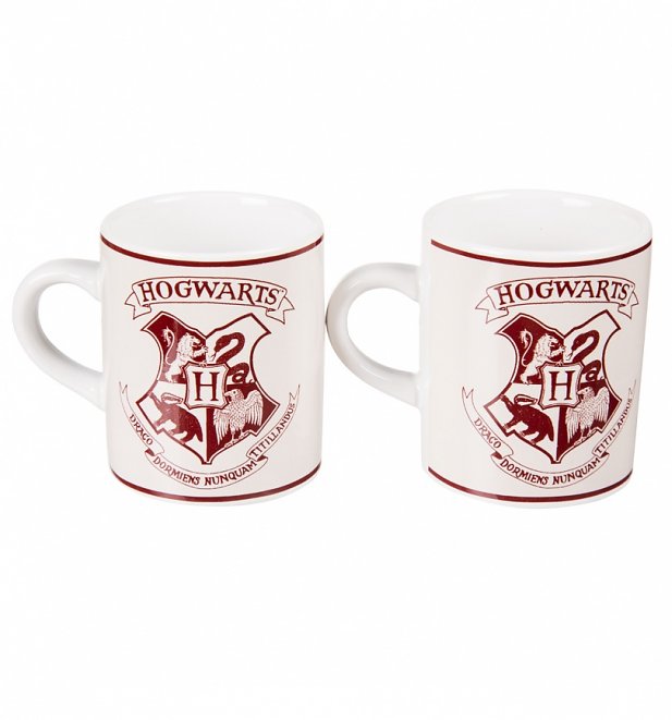 Set Of 2 Harry Potter Mini Mugs Set Of 2 Harry Potter Mini Mugs