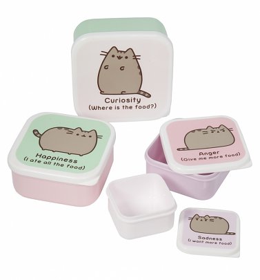 Set Of Four Pusheen Snack Boxes Set Of Four Pusheen Snack Boxes