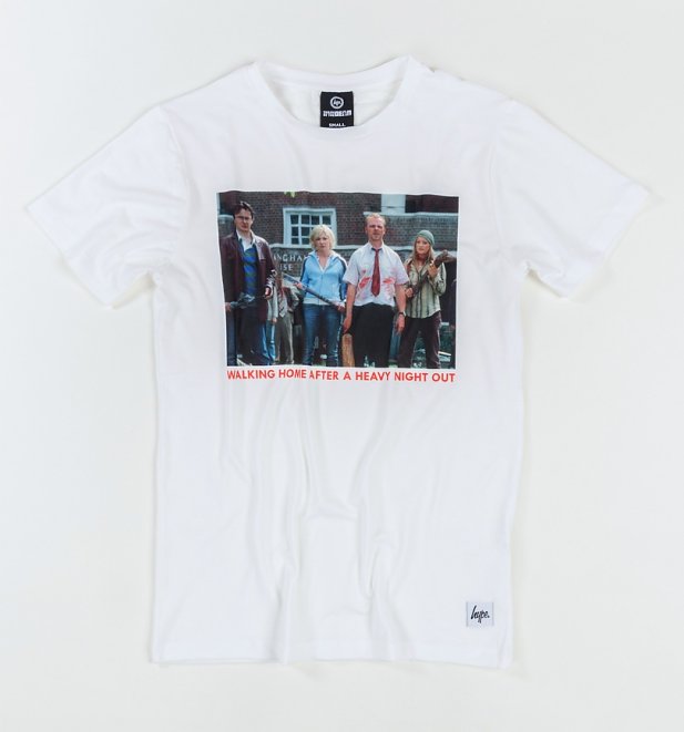 Shaun of the Dead Heavy Night Out T-Shirt from Hype Shaun of the Dead Heavy Night Out T-Shirt from Hype
