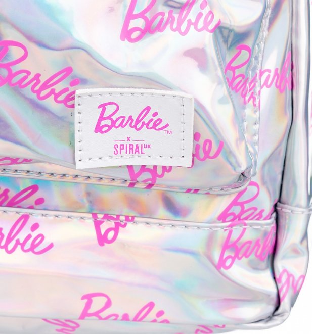 Silver Barbie Backpack from Spiral Silver Barbie Backpack from Spiral