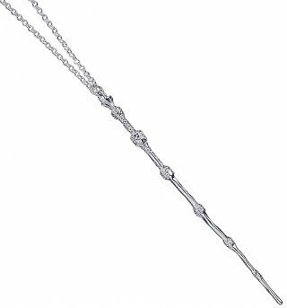 Silver Plated Harry Potter Dumbledore Wand Necklace With Gift Box Silver Plated Harry Potter Dumbledore Wand Necklace With Gift Box