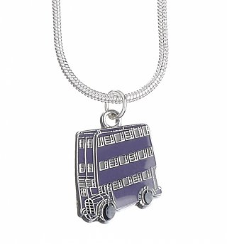 Silver Plated Harry Potter Knight Bus Necklace Silver Plated Harry Potter Knight Bus Necklace