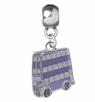 Silver Plated Harry Potter Knight Bus Slider Charm Silver Plated Harry Potter Knight Bus Slider Charm