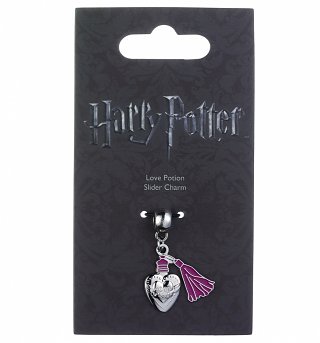Silver Plated Harry Potter Love Potion Slider Charm Silver Plated Harry Potter Love Potion Slider Charm