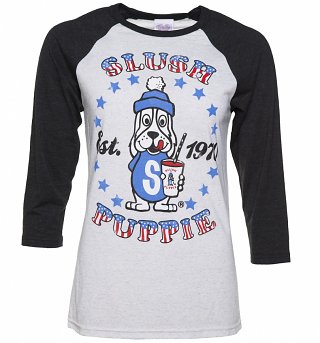 Slush Puppie Established 1970 Raglan Baseball T-Shirt Slush Puppie Established 1970 Raglan Baseball T-Shirt