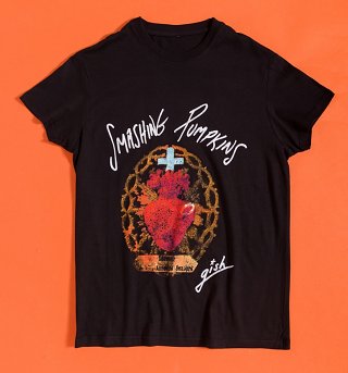 Smashing Pumpkins Souvenir Black T-Shirt Smashing Pumpkins Souvenir Black T-Shirt