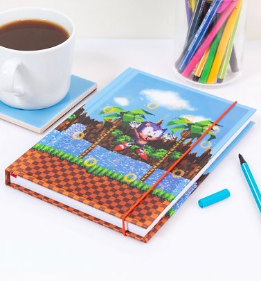 Sonic The Hedgehog A5 Lenticular Notebook Sonic The Hedgehog A5 Lenticular Notebook