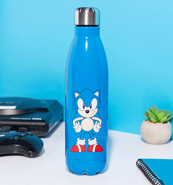 Sonic The Hedgehog Stainless Steel Water Bottle