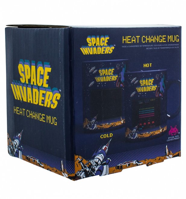Space Invaders Heat Changing Mug Space Invaders Heat Changing Mug