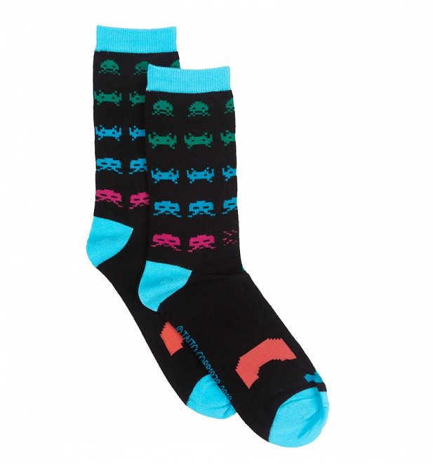 Space Invaders Socks from Difuzed Space Invaders Socks from Difuzed