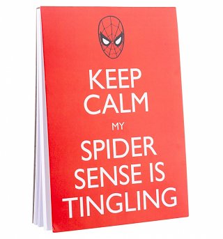 Spider-Man Keep Calm Magnetic Notepad Spider-Man Keep Calm Magnetic Notepad