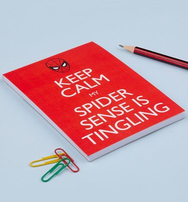 Spider-Man Keep Calm Magnetic Notepad Spider-Man Keep Calm Magnetic Notepad