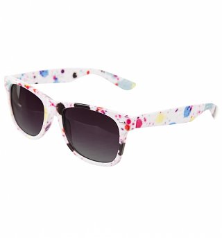 Splatter Way Farer Sunglasses from Jeepers Peepers Splatter Way Farer Sunglasses from Jeepers Peepers