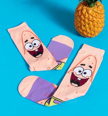 SpongeBob Squarepants Patrick Star Socks SpongeBob Squarepants Patrick Star Socks